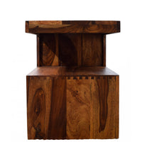 TimberTaste Sheesham Wood SLINE TV Cabinet Natural Teak finish.