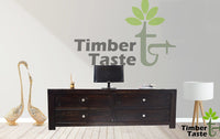 TimberTaste Sheesham Wood (Rosewood) 1.72 Meter 4 DRAW (Dark Walnut) Tv Unit Cabinet