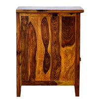 TimberTaste Sheesham Wood CANNY Side Table Natural Teak Finish