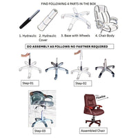 TimberTaste COCO BLACK Directors, Executive, Boss, conference high back office chair.