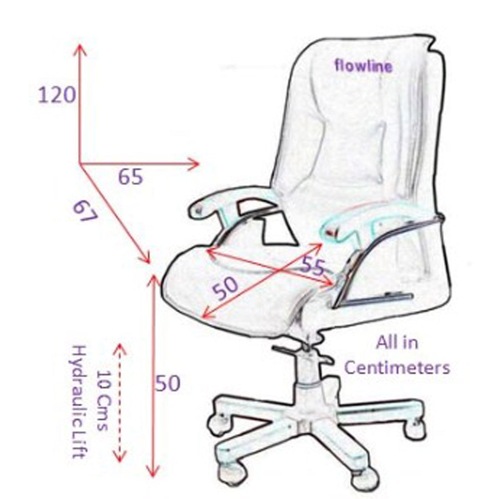 TimberTaste COCO Directors, Executive, Boss, conference high back office chair.
