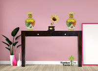 TimberTaste Sheesham Wood CONY 2 DRAW Console Hall Writing Table.