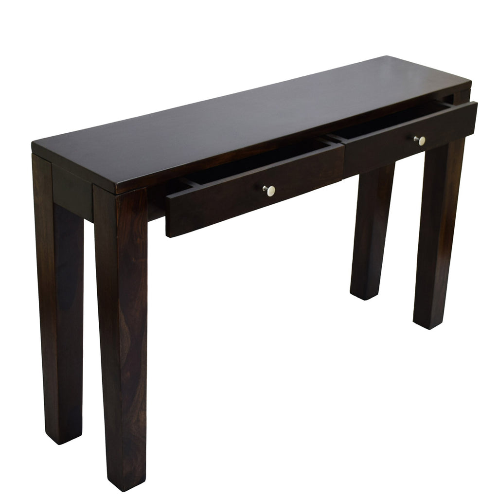 TimberTaste Sheesham Wood CONY 2 DRAW Console Hall Writing Table.