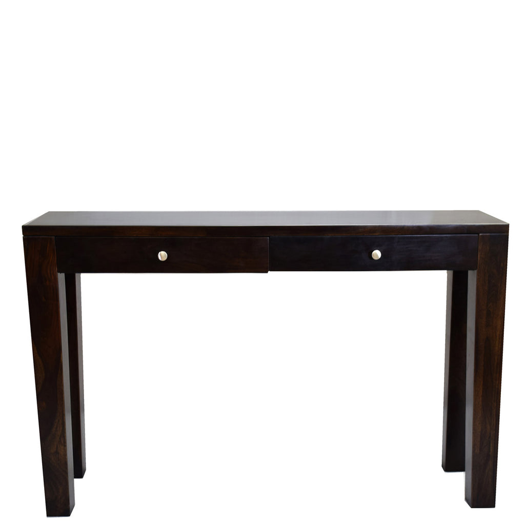 TimberTaste Sheesham Wood CONY 2 DRAW Console Hall Writing Table.