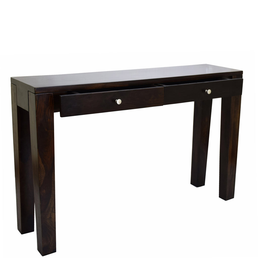 TimberTaste Sheesham Wood CONY 2 DRAW Console Hall Writing Table.