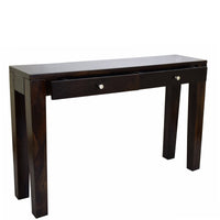 TimberTaste Sheesham Wood CONY 2 DRAW Console Hall Writing Table.