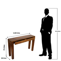 TimberTaste Sheesham Wood CONY 2 DRAW Console Hall Writing Table.