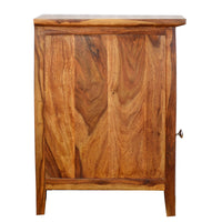 TimberTaste Sheesham Wood KAMA Side Table Natural Teak Finish (set of 2).