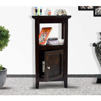 TimberTaste Sheesham Wood KOSA Side Table Dark Walnut Finish