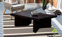 TimberTaste Sheesham Wood Dark Walnut MARY Coffee Table
