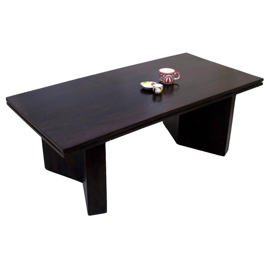 TimberTaste Sheesham Wood Dark Walnut MARY Coffee Table