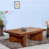 TimberTaste Sheesham Wood Natural Teak Finish MARY Coffee Table