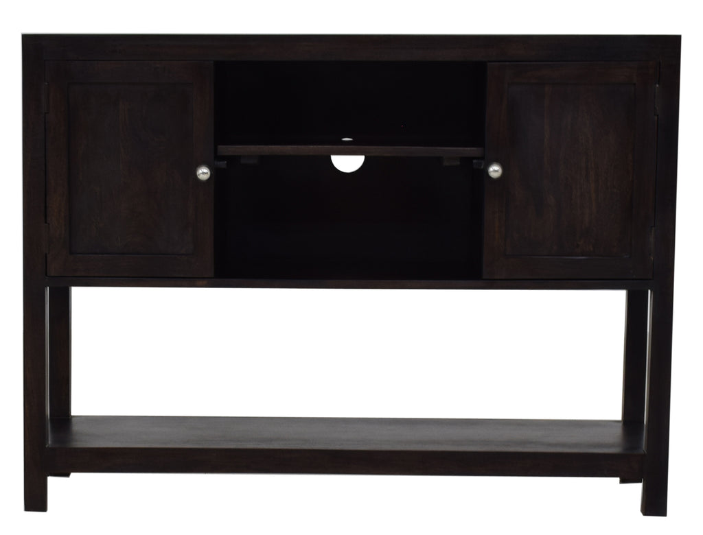 Timbertaste Sheesham Solid Wood Mowgli TV Unit Cabinet Entertainment Stand, solid wood, fish tank stand, wooden table, multi-purpose cabinet