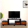 TimberTaste Sheesham Wood NEWNADIA 3 Draw TV Cabinet Dark Walnut With Teak Draw.