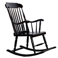 TimberTaste Relax OLDY Rocking Chair Natural Finish Adult Chair / Relax Chair For Living Room / Garden & Outdoor.