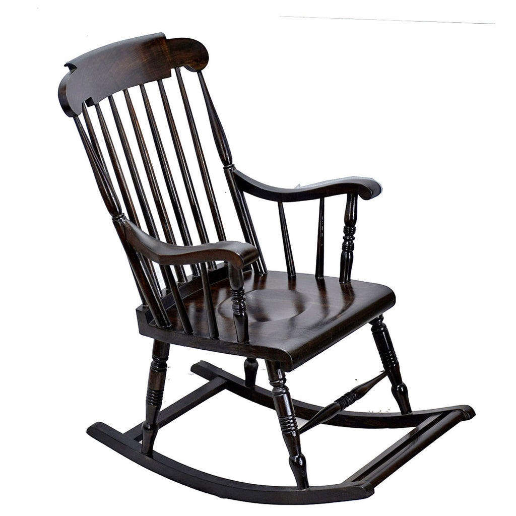 TimberTaste Relax OLDY Rocking Chair Natural Finish Adult Chair / Relax Chair For Living Room / Garden & Outdoor.