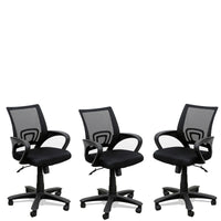 TimberTaste 8 Pieces of ROCKY Computer conference Task Revolving office chair (Set of 8).