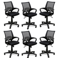 TimberTaste 4 Pieces of ROCKY Computer conference Task Revolving office chair (Set of 4).