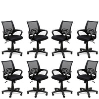 TimberTaste 3 Pieces of ROCKY Computer conference Task Revolving office chair (Set of 3).