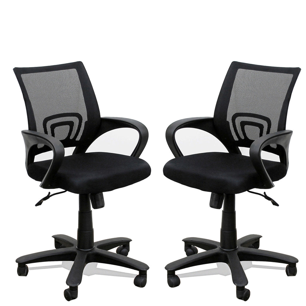 TimberTaste 8 Pieces of ROCKY Computer conference Task Revolving office chair (Set of 8).
