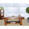 TimberTaste Sheesham Wood RONY Coffee Table Natural Teak Finish