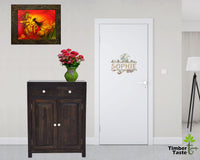 Timbertaste Sheesham Solid Wood SARA Dark Walnut Finish Shoe Rack Shoe Cabinet Shoe Storage