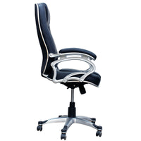 TimberTaste 04 Pieces of SOPHIA Black Directors, Executive, Boss, conference high back office chair (Set of 4).