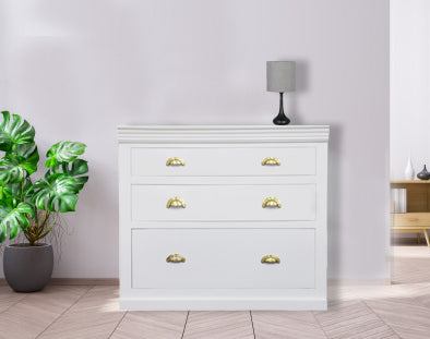 Timbertaste Bella Solid Mango Wood And MDF Chest Of Drawers