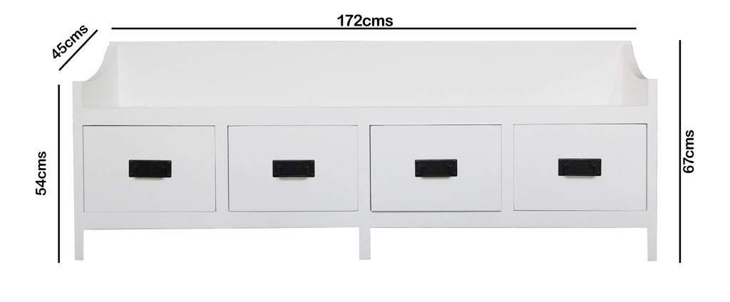 Timbertaste Solid Mango Wood And MDF Lorine Shoe Cabinet Shoe Storage and Seat