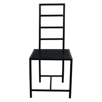 TimberTaste Metal Black Dining Chair