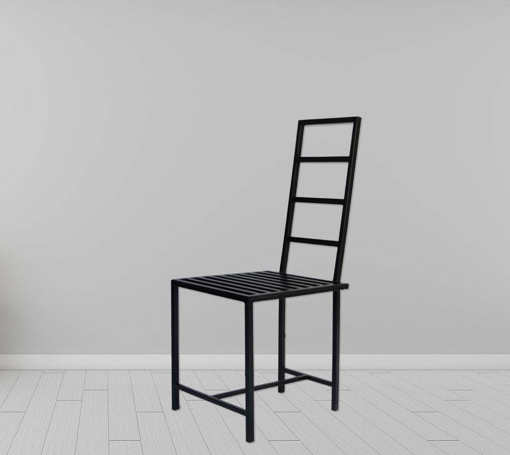 TimberTaste Metal Black Dining Chair