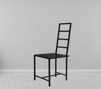 TimberTaste Metal Black Dining Chair